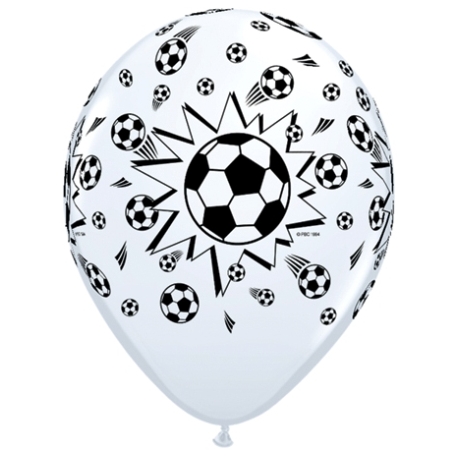Globos Metalizados Impresos Grandes 18 Círculo Balón Fútbol