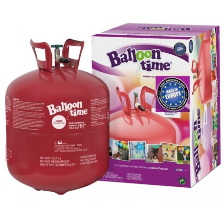 Botella de helio para globos. Botella de helio desechable para fiestas