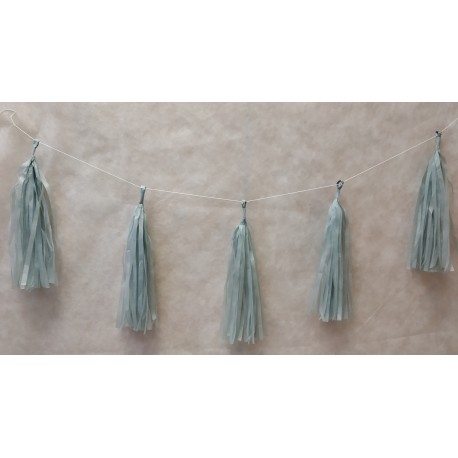 Guirnalda tassel - borla de papel