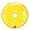 Globo limón Qualatex 18"-45cm de foil