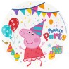 Platos Peppa Pig Party 23cm