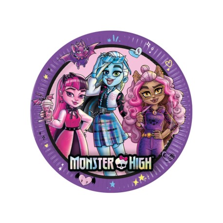 Platos Monster High 23cm FSC