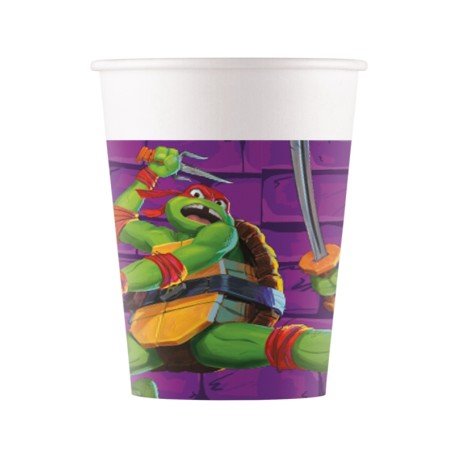 Vasos Tortugas Ninja mutant 200ml