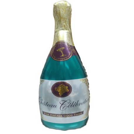 Globo Botella de Champán foil TG