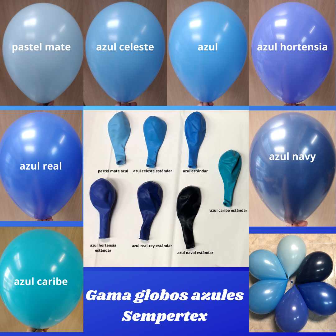 Gamas de colores Sempertex – Tienda de Globos – Tu tienda de globos online